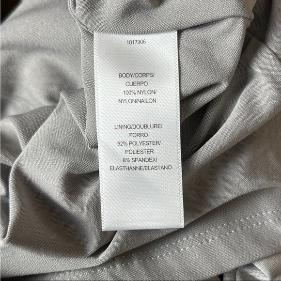 NWT HALSTON 70s Sequin Waist‎ Cutout Square Neck Sleeveless Disco Mini Dress 4 - Picture 9 of 9